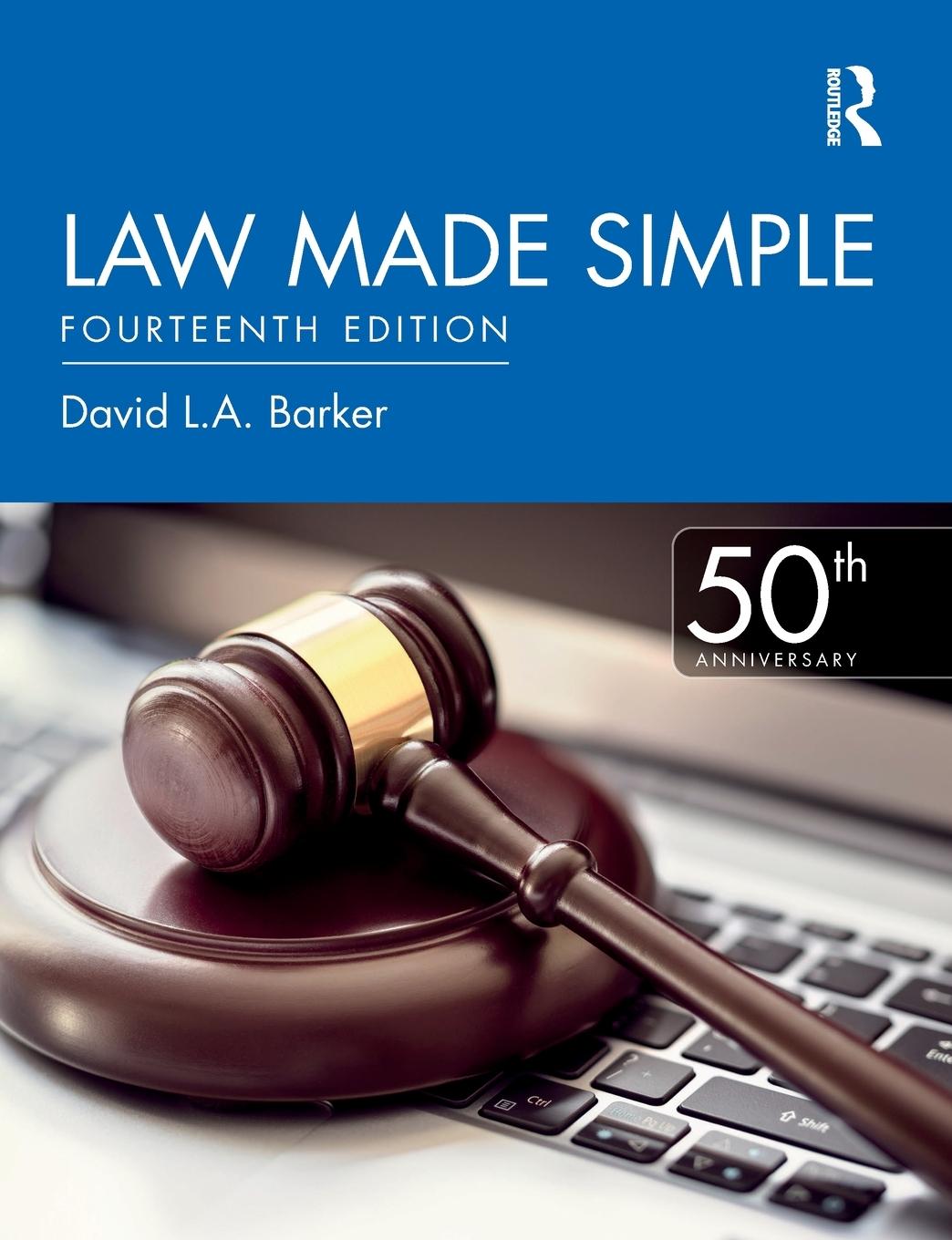 Cover: 9781138488847 | Law Made Simple | David L. A. Barker | Taschenbuch | Paperback | 2020