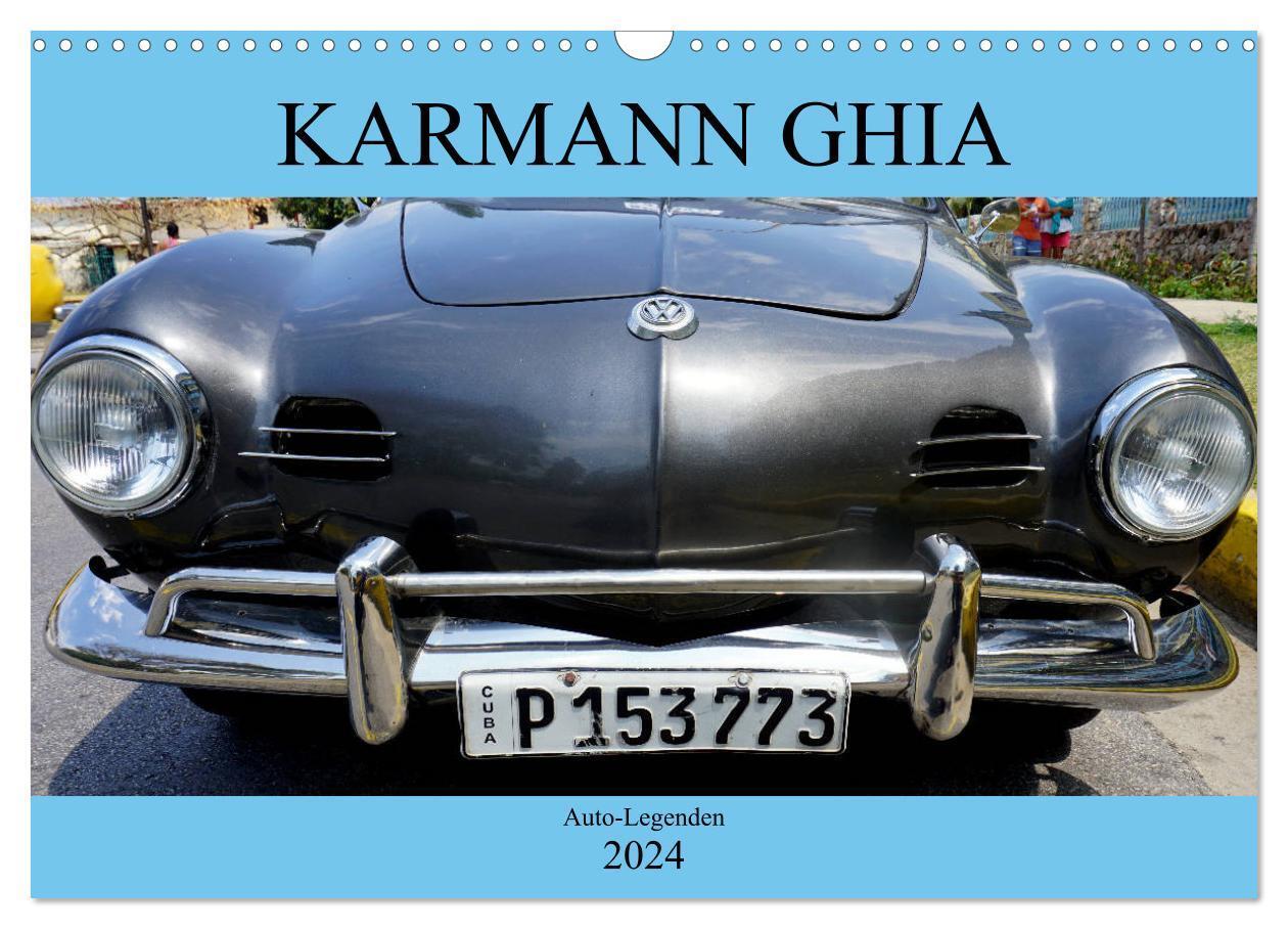 Cover: 9783675473430 | KARMANN GHIA - Auto-Legenden (Wandkalender 2024 DIN A3 quer),...