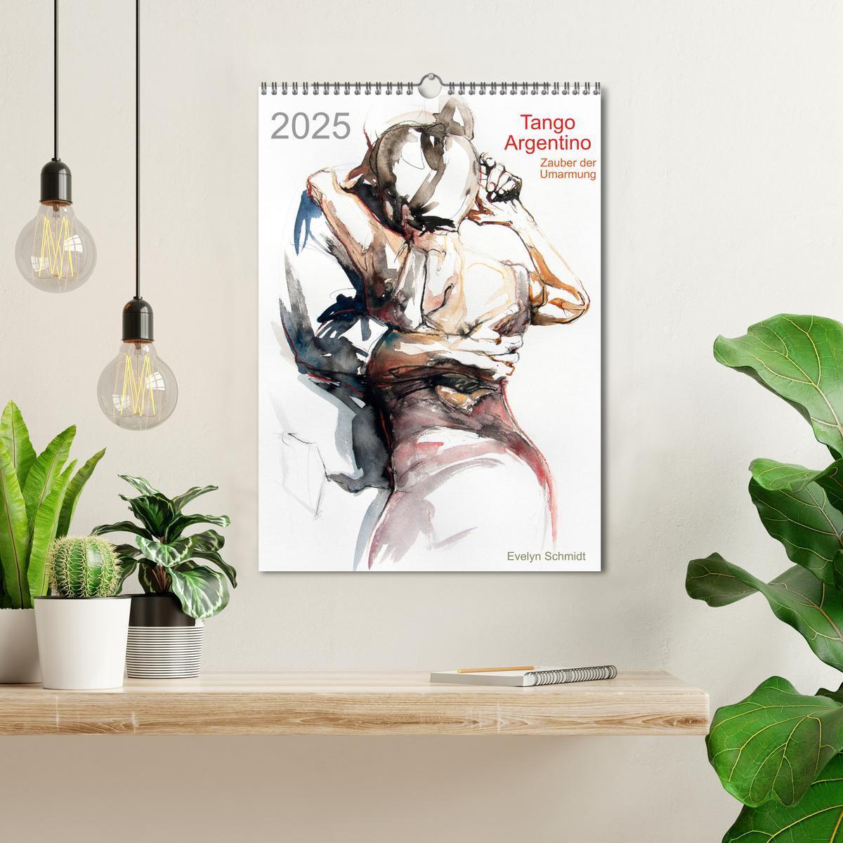 Bild: 9783435957385 | Tango Argentino - Zauber der Umarmung (Wandkalender 2025 DIN A3...