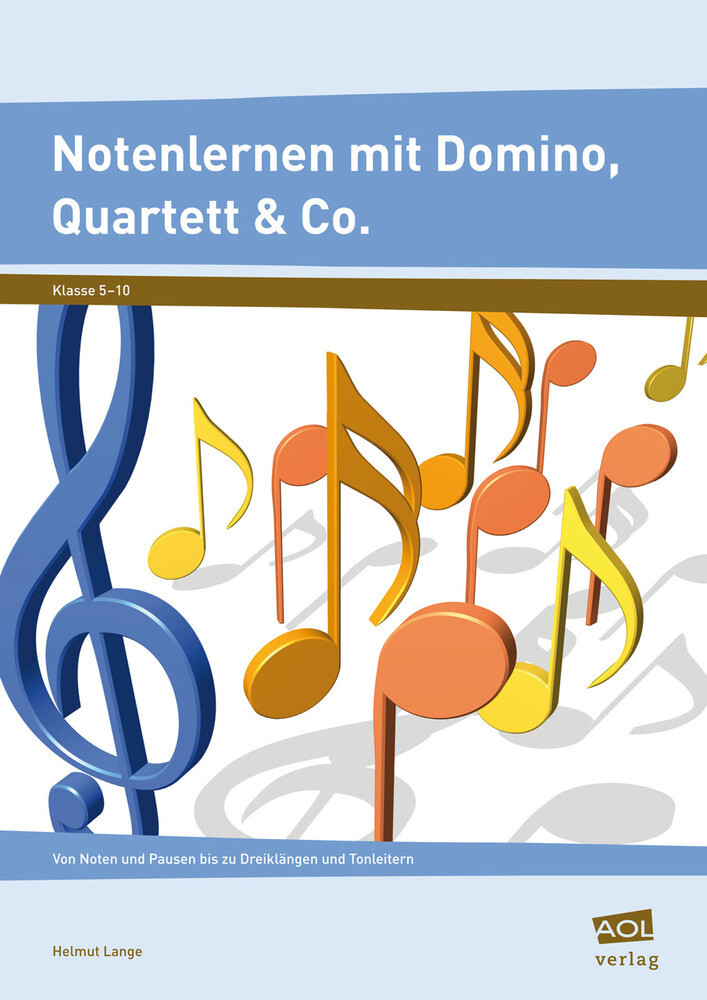 Cover: 9783403199595 | Notenlernen mit Domino, Quartett & Co. | Helmut Lange | Broschüre
