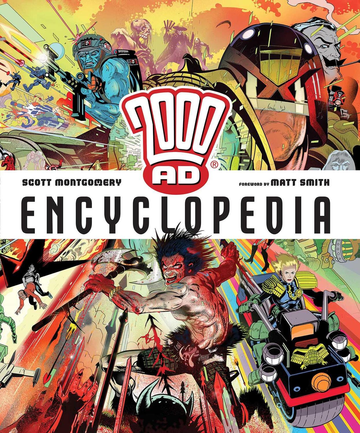 Cover: 9781786185617 | 2000 AD Encyclopedia | Scott Montgomery | Buch | Englisch | 2022
