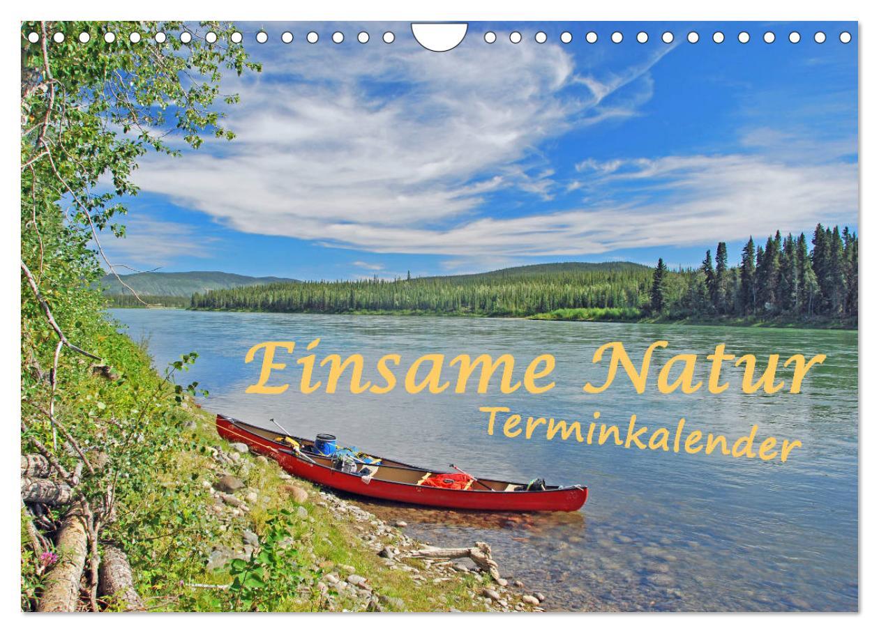 Cover: 9783435315338 | Einsame Natur - Terminkalender (Wandkalender 2025 DIN A4 quer),...