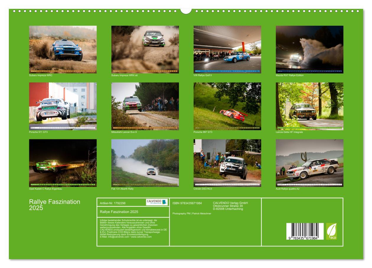 Bild: 9783435671984 | Rallye Faszination 2025 (hochwertiger Premium Wandkalender 2025 DIN...