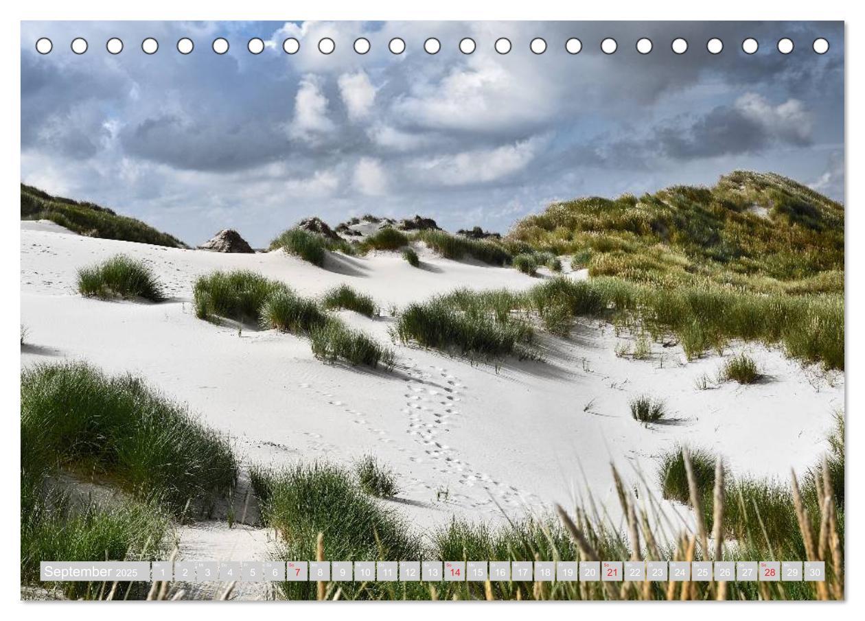 Bild: 9783435714285 | Amrum, die Perle in der Nordsee (Tischkalender 2025 DIN A5 quer),...