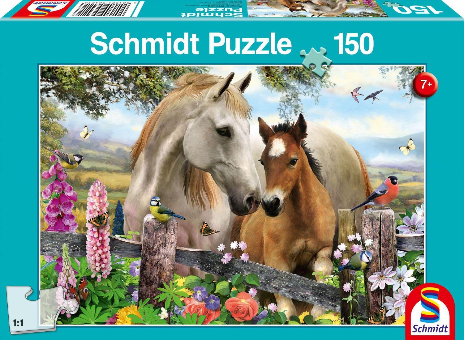 Cover: 4001504564216 | Stute und Fohlen. Kinderpuzzle 150 Teile | Spiel | Deutsch | 2021