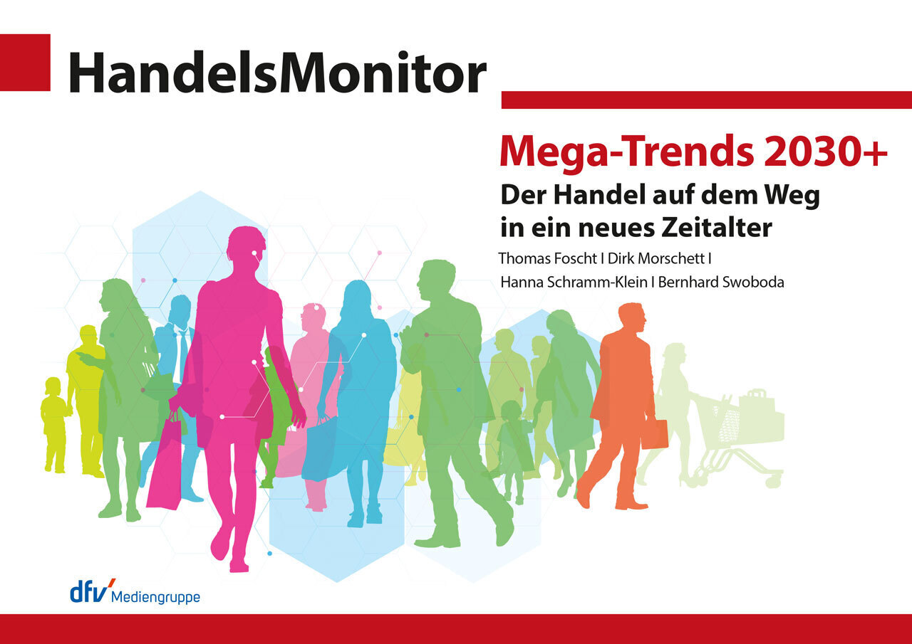 Cover: 9783866413320 | HandelsMonitor Mega-Trends 2030+ | Thomas Foscht (u. a.) | Taschenbuch