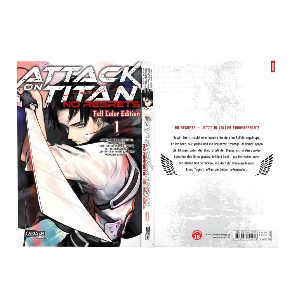 Bild: 9783551741288 | Attack On Titan - No Regrets Full Colour Edition 1 | Isayama (u. a.)