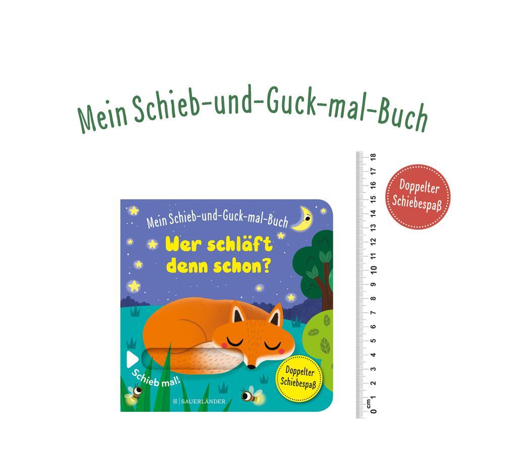 Bild: 9783737358194 | Mein Schieb &amp; Guck-mal-Buch: Wer schläft denn schon? | Stephanie Menge