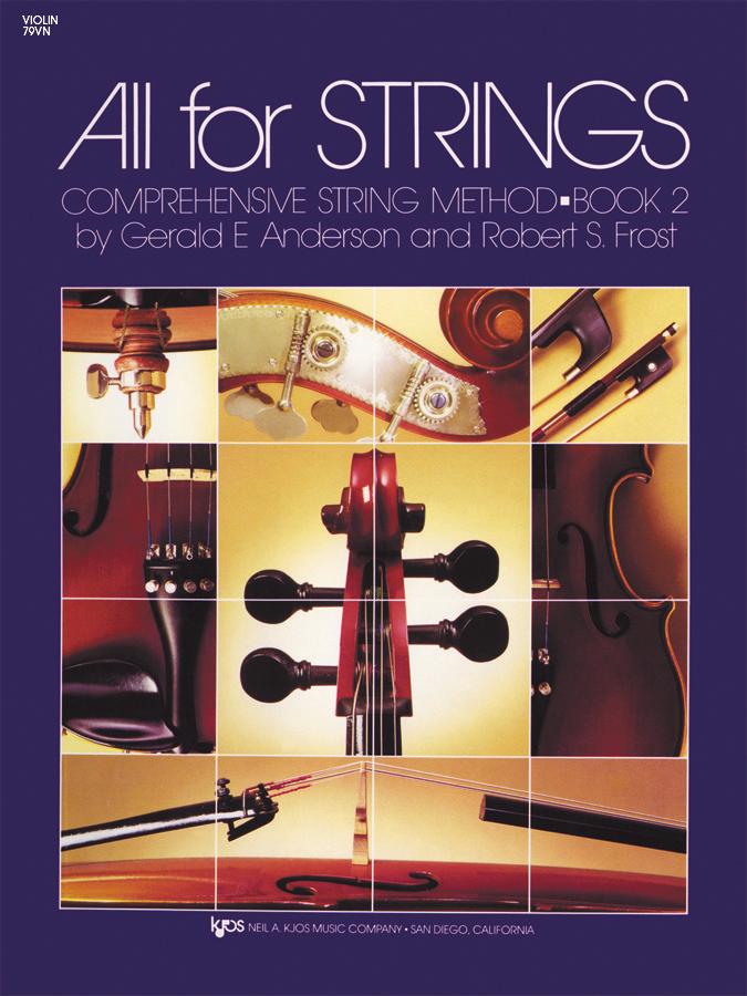 Cover: 9780849732355 | All for Strings Book 2 Violin | Gerald Anderson (u. a.) | Broschüre