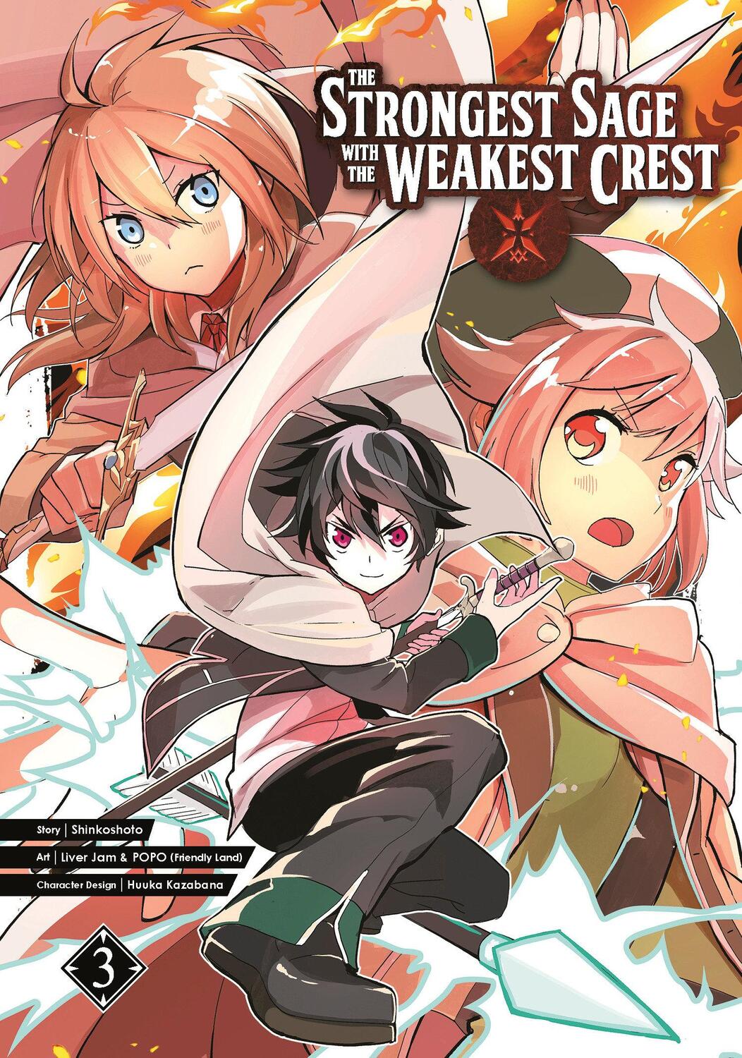 Cover: 9781646090457 | The Strongest Sage with the Weakest Crest 03 | Shinkoshoto (u. a.)