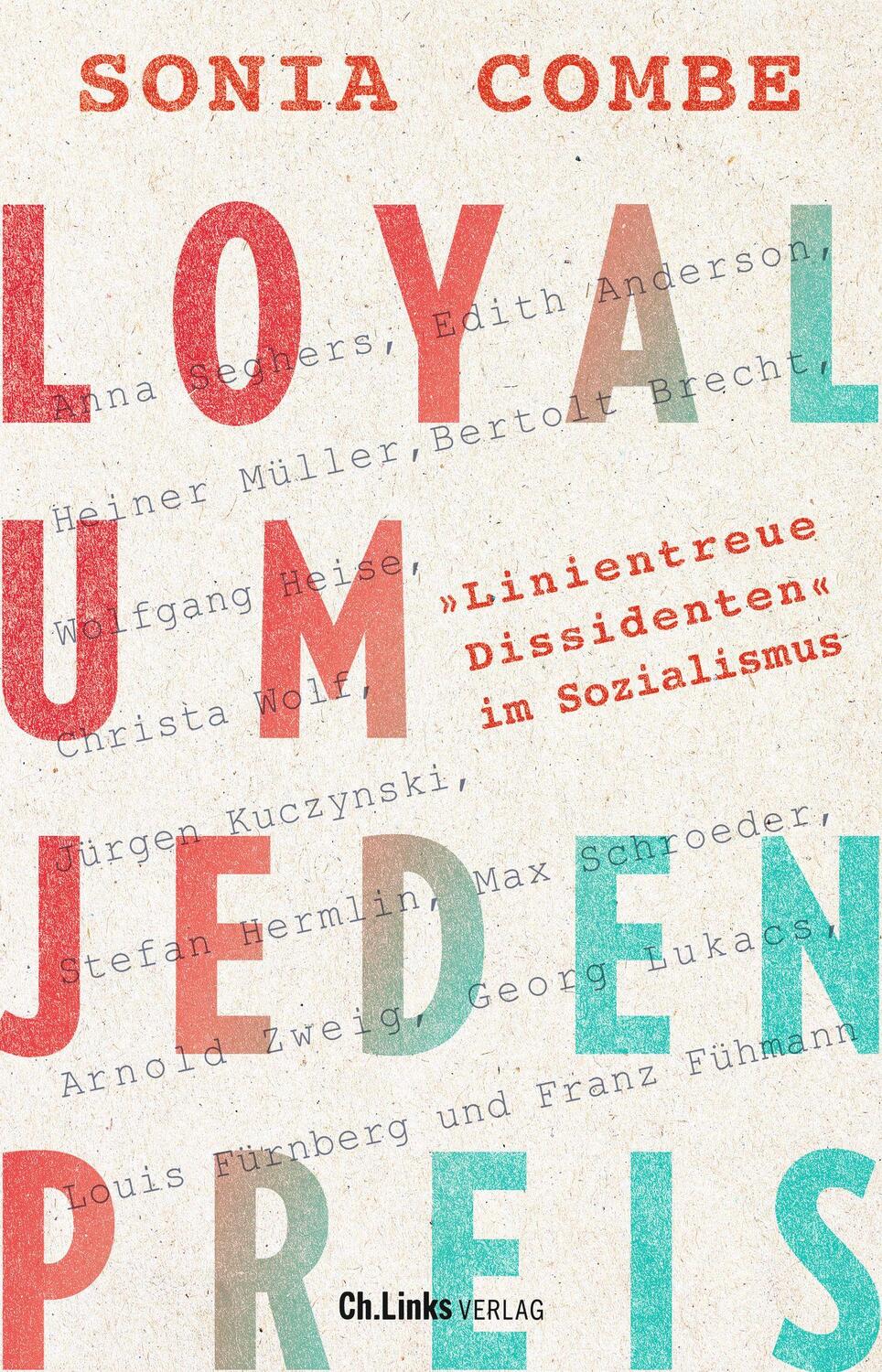 Cover: 9783962891411 | Loyal um jeden Preis | "Linientreue Dissidenten" im Sozialismus | Buch