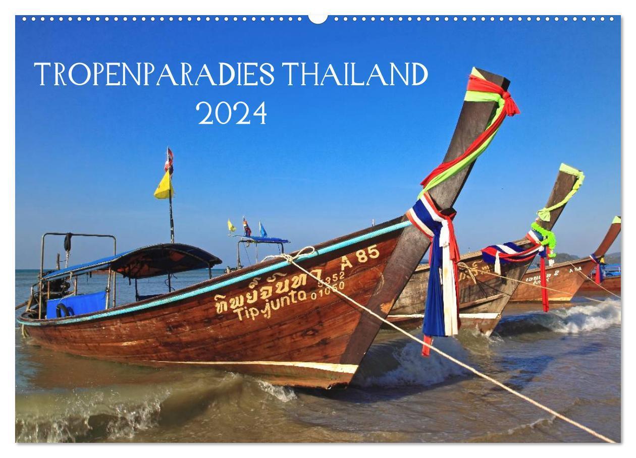 Cover: 9783383387623 | Tropenparadies Thailand 2024 (Wandkalender 2024 DIN A2 quer),...
