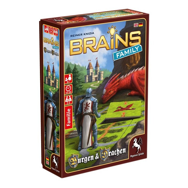Cover: 4250231712722 | Brains Family - Burgen &amp; Drachen | Spiel | Brettspiel | Deutsch | 2018