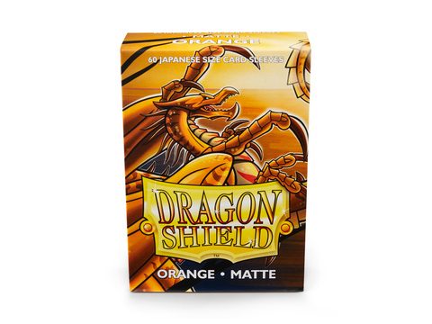 Cover: 5706569111137 | DS60J Matte - Orange | DragonShield | ART11113 | Dragon Shield!