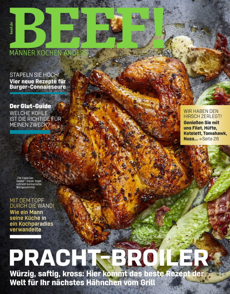 Cover: 9783517102559 | BEEF! Nr. 76 (4/2023) | Männer kochen anders | GmbH | Taschenbuch