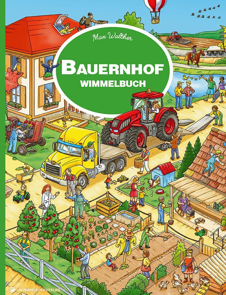 Cover: 9783947188147 | Bauernhof Wimmelbuch | Kinderbücher ab 3 Jahre - Bilderbuch | Walther