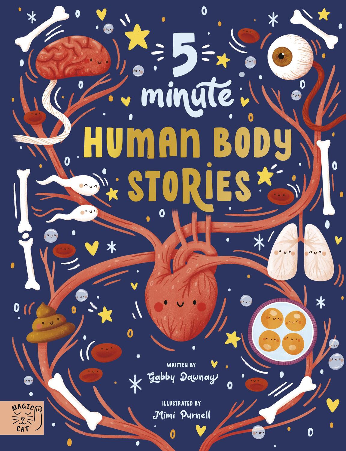 Cover: 9781915569042 | 5 Minute Human Body Stories | Science to read out loud! | Gabby Dawnay