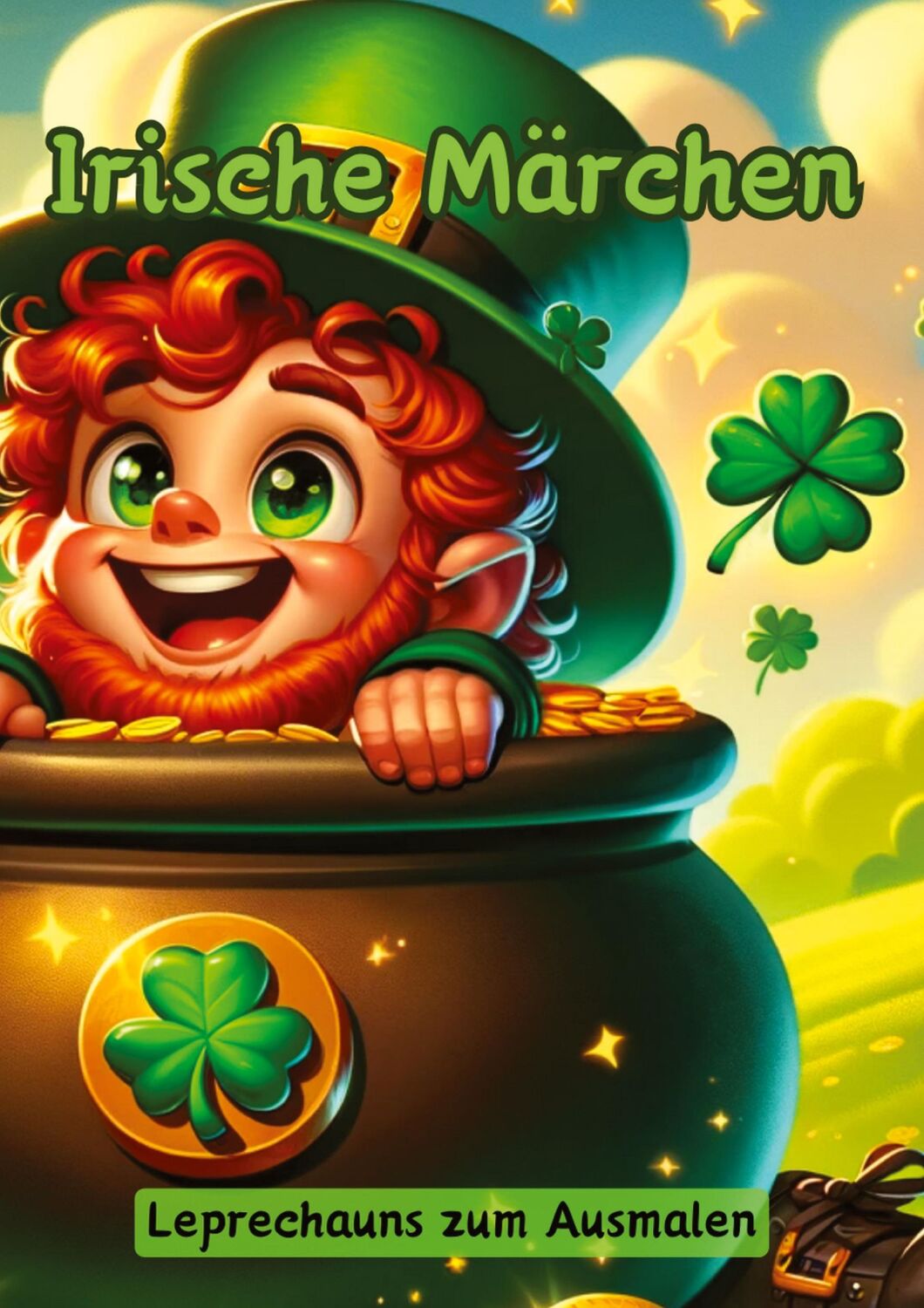 Cover: 9783384110534 | Irische Märchen | Leprechauns zum Ausmalen | Christian Hagen | Buch