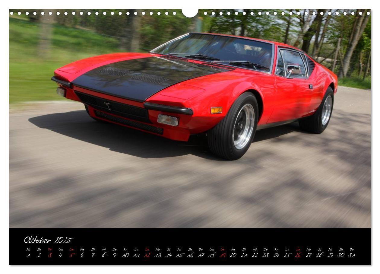 Bild: 9783435836208 | De Tomaso Pantera (Wandkalender 2025 DIN A3 quer), CALVENDO...