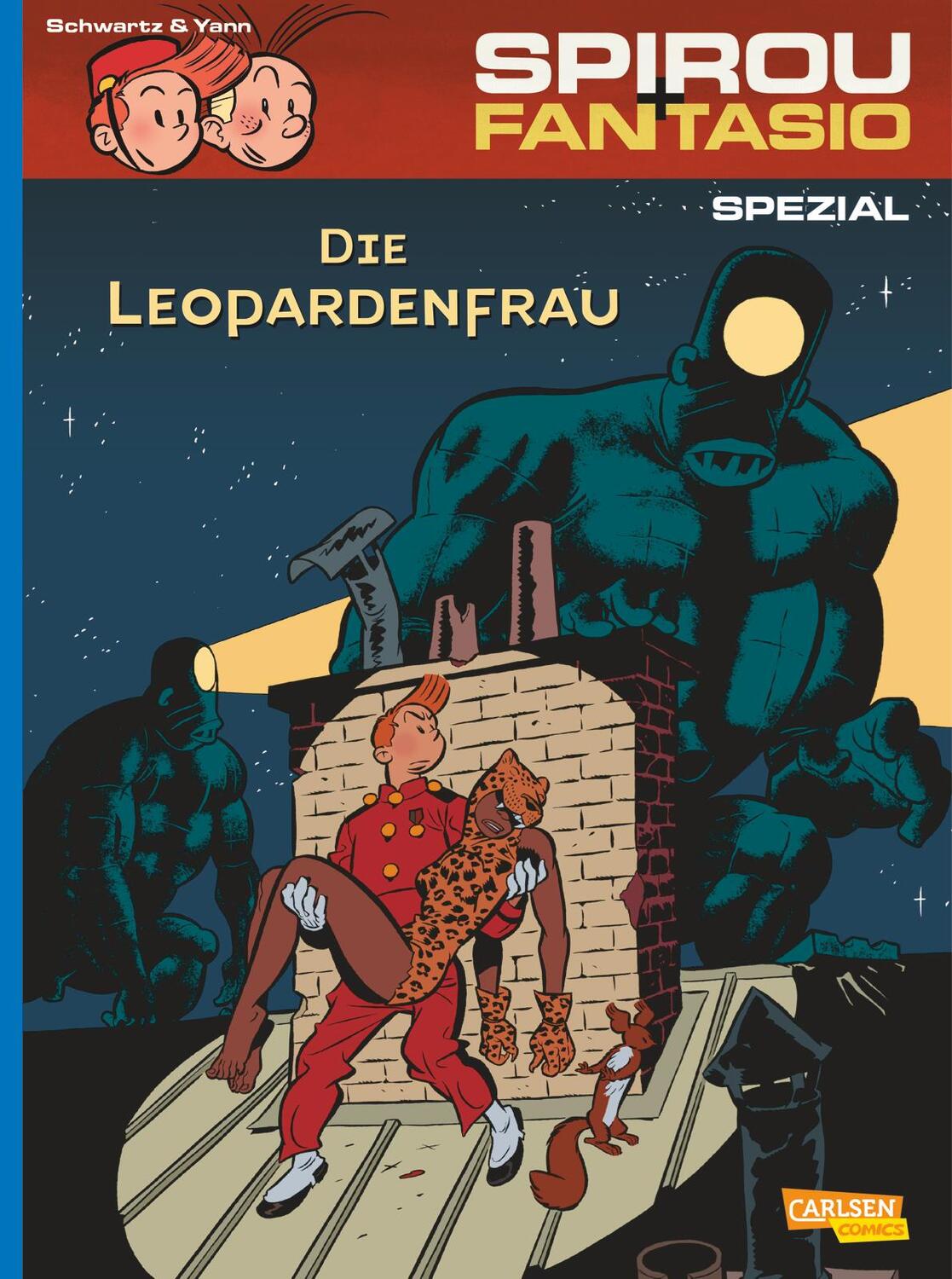 Cover: 9783551775894 | Spirou &amp; Fantasio Spezial 19: Die Leopardenfrau | Yann | Taschenbuch