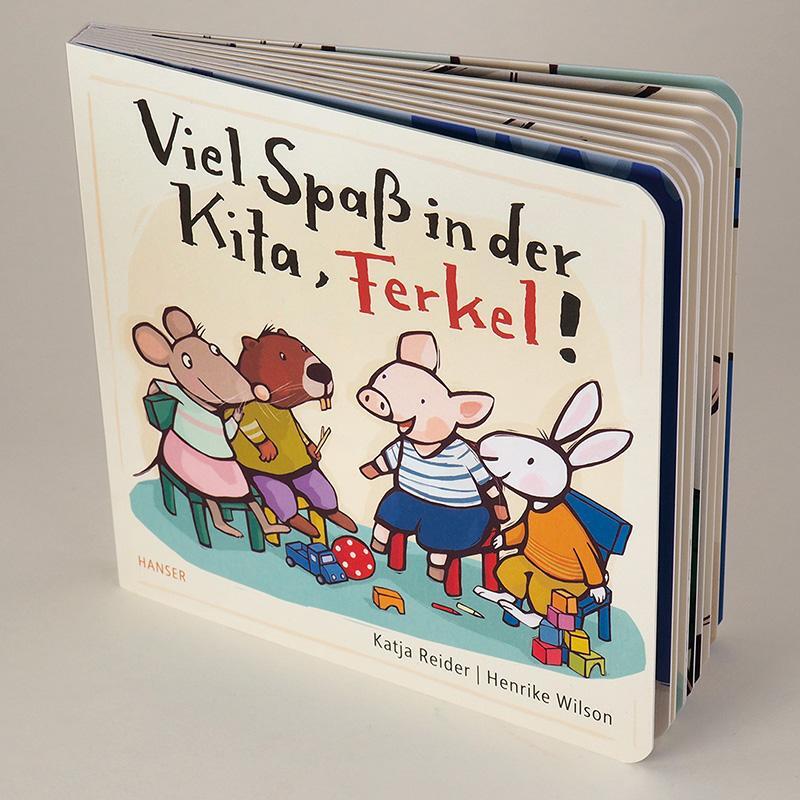 Bild: 9783446274341 | Viel Spaß in der Kita, Ferkel! | Katja Reider (u. a.) | Buch | 20 S.