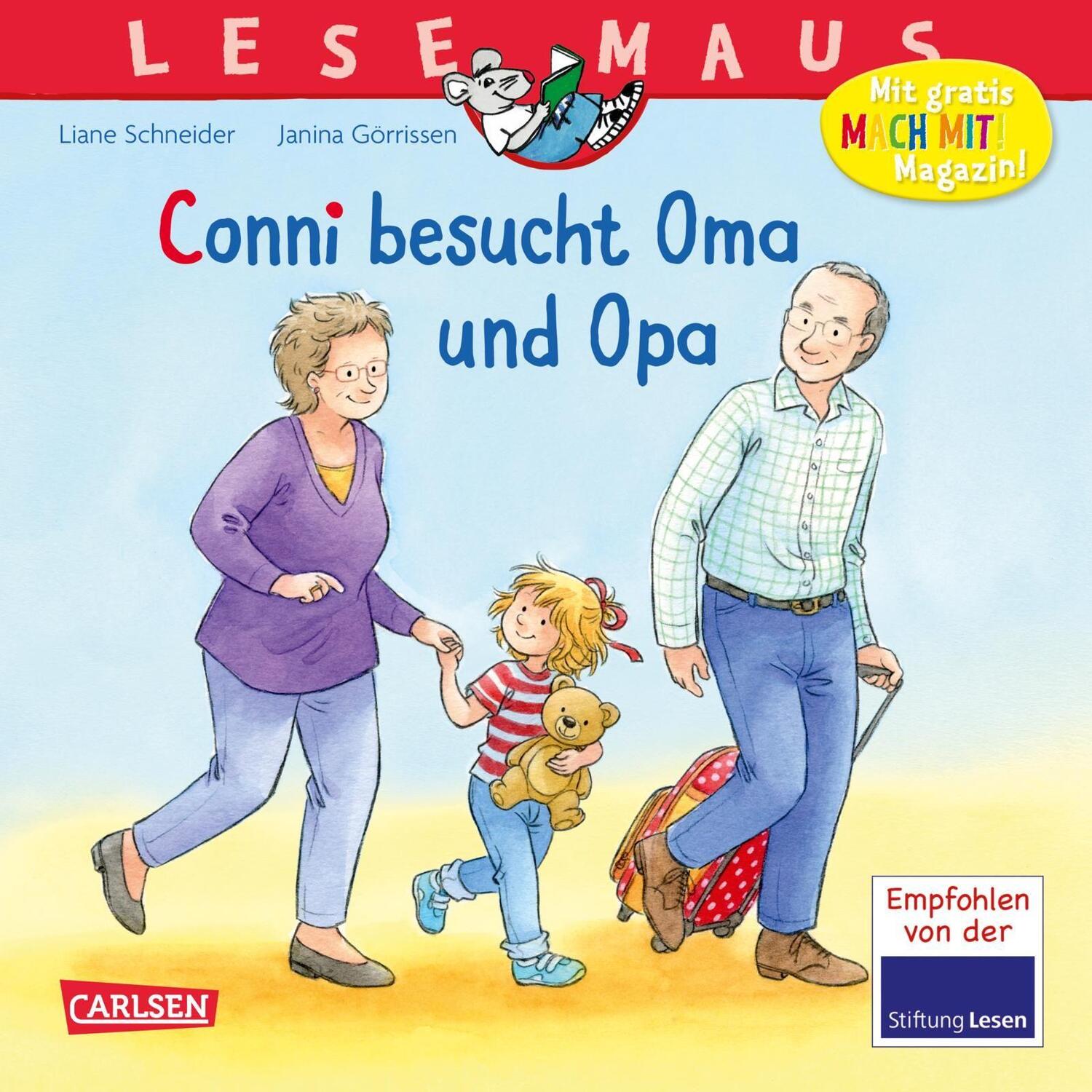 Cover: 9783551086693 | LESEMAUS 69: Conni besucht Oma und Opa | Liane Schneider | Broschüre