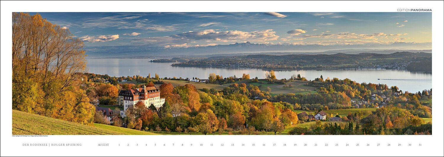 Bild: 9783898236263 | Der Bodensee | Holger Spiering | Kalender | XIV | Deutsch | 2024