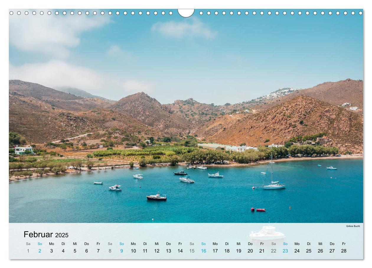 Bild: 9783383996924 | Patmos - Die heilige Insel (Wandkalender 2025 DIN A3 quer),...