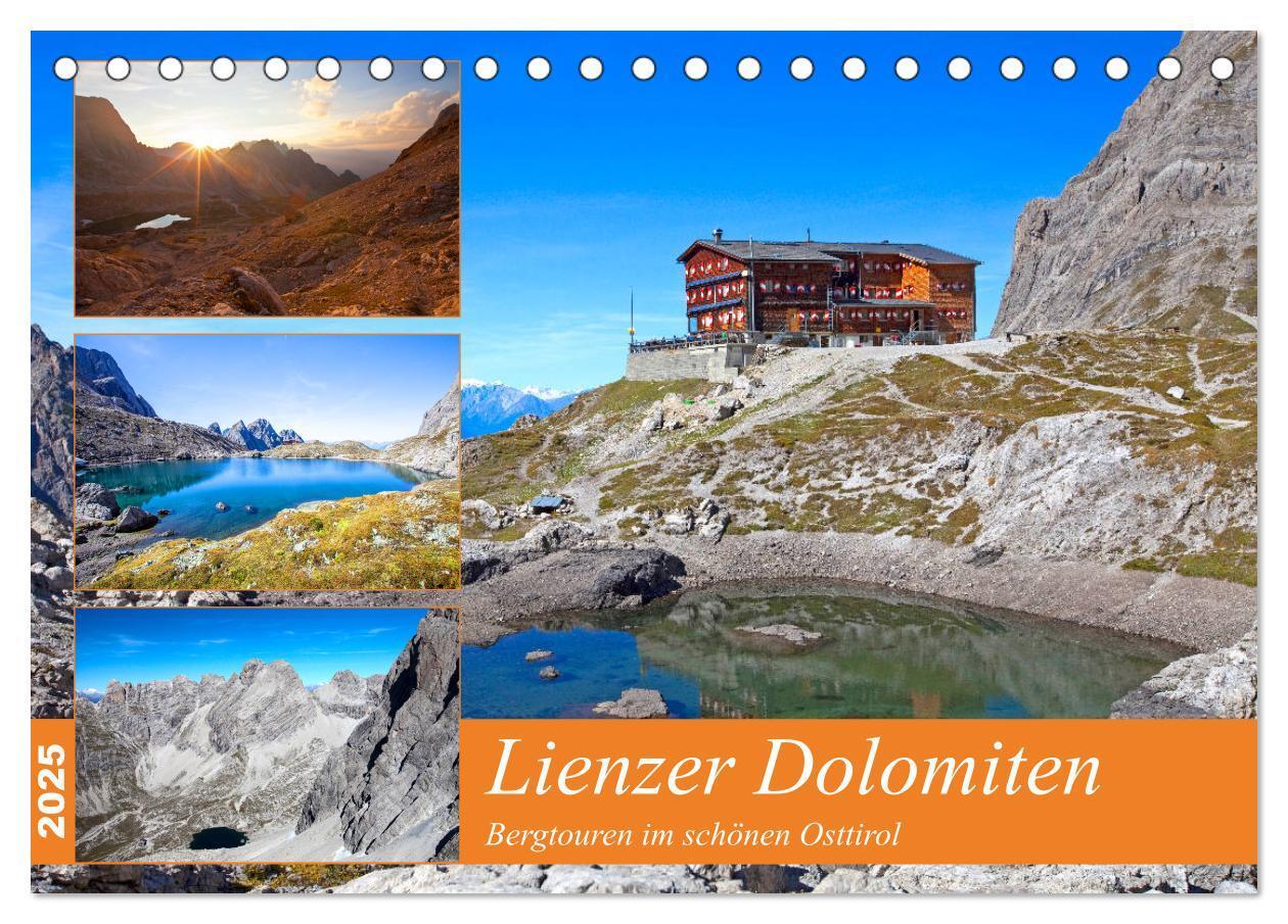 Cover: 9783435148325 | Lienzer Dolomiten (Tischkalender 2025 DIN A5 quer), CALVENDO...