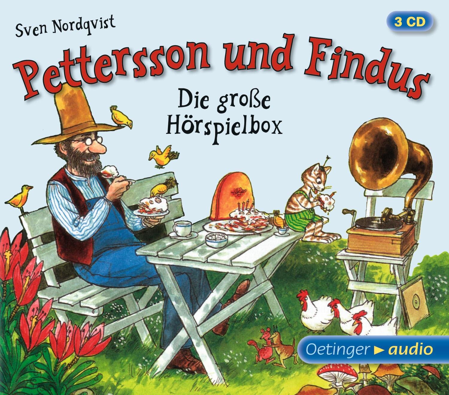 Cover: 9783837310429 | Pettersson und Findus - Die große Hörspielbox (3 CD) | Sven Nordqvist