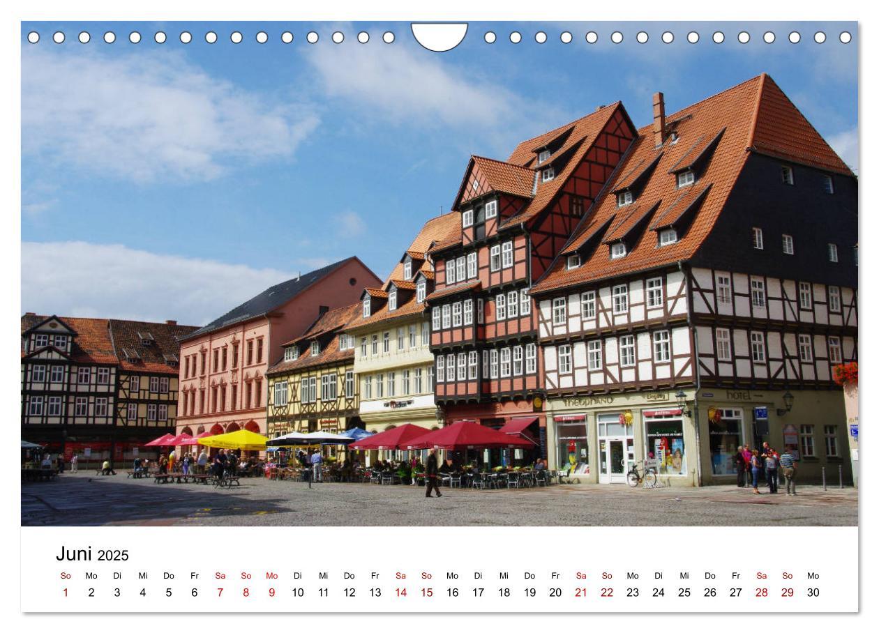 Bild: 9783435387564 | Weltkulturerbe Quedlinburg (Wandkalender 2025 DIN A4 quer),...