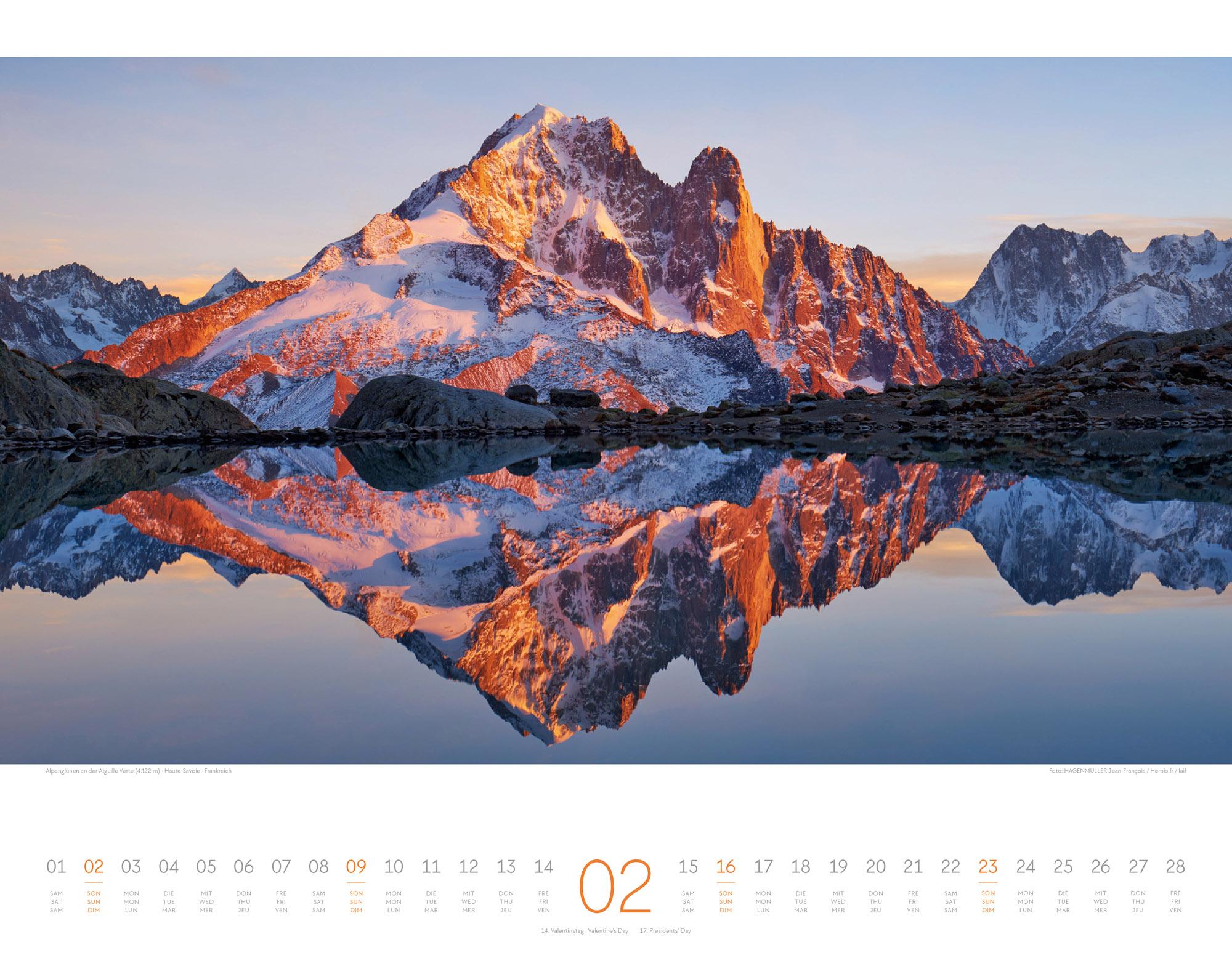 Bild: 9783838425849 | Naturparadies Alpen Kalender 2025 | Ackermann Kunstverlag | Kalender