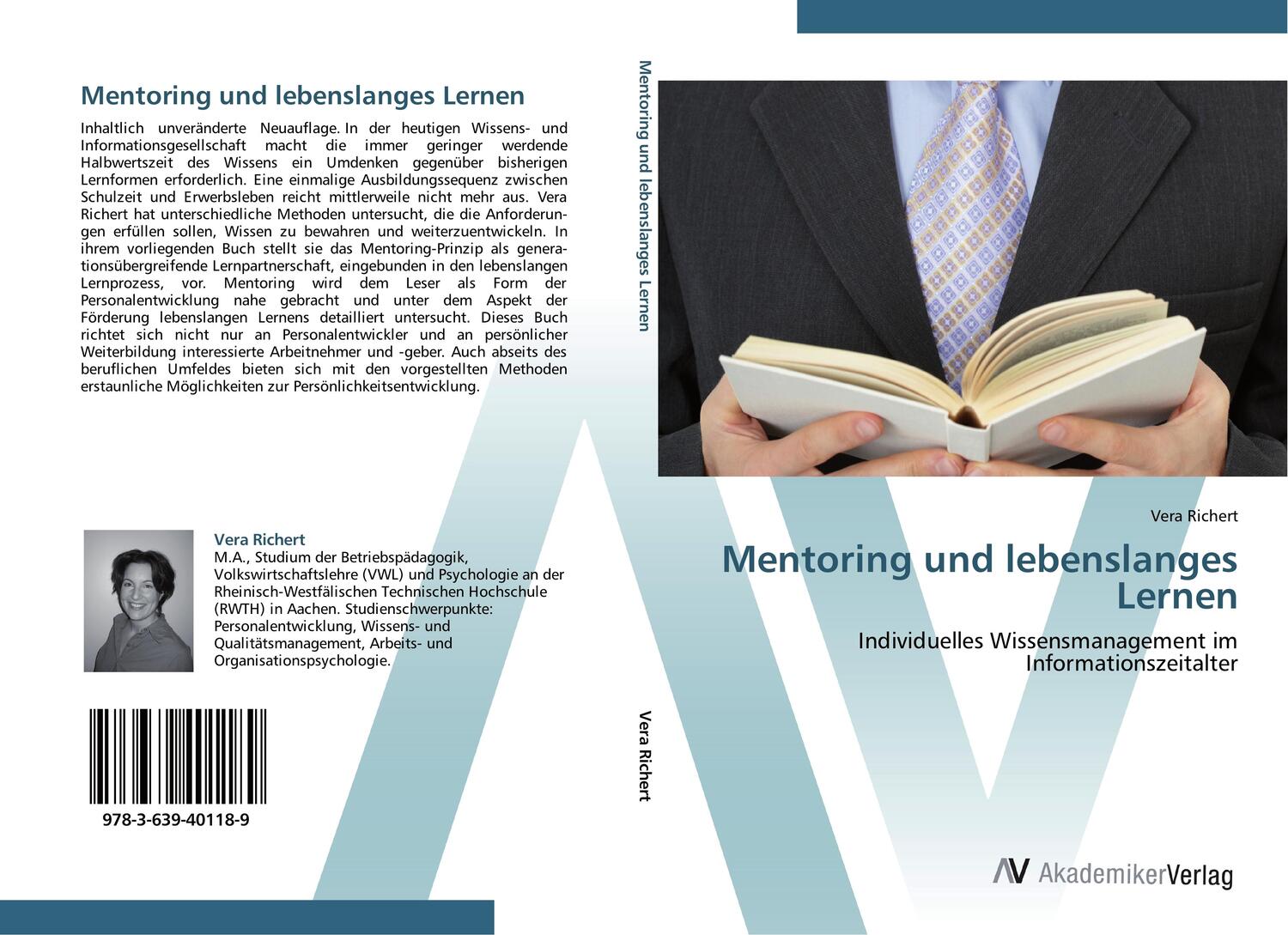 Cover: 9783639401189 | Mentoring und lebenslanges Lernen | Vera Richert | Taschenbuch | 2012