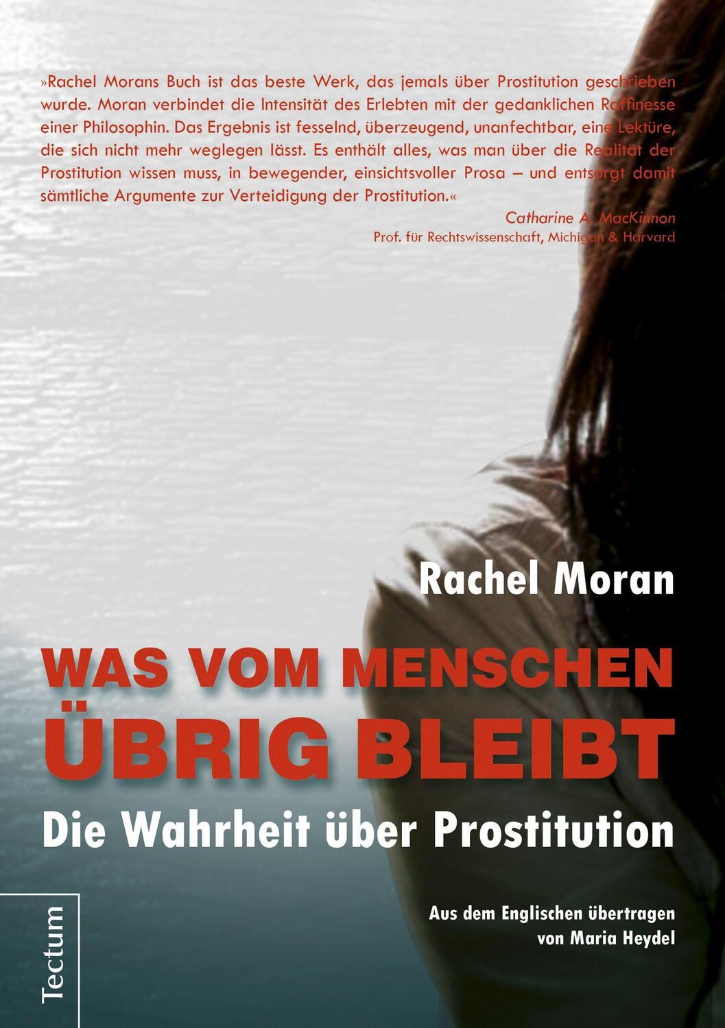 Cover: 9783828834583 | Was vom Menschen übrig bleibt | Die Wahrheit über Prostitution | Moran