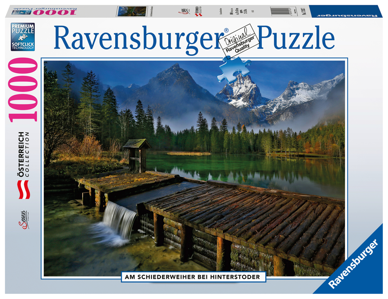 Cover: 4005556172627 | Schiederweiher bei Hinterstoder (Puzzle) | Spiel | In Spielebox | 2022