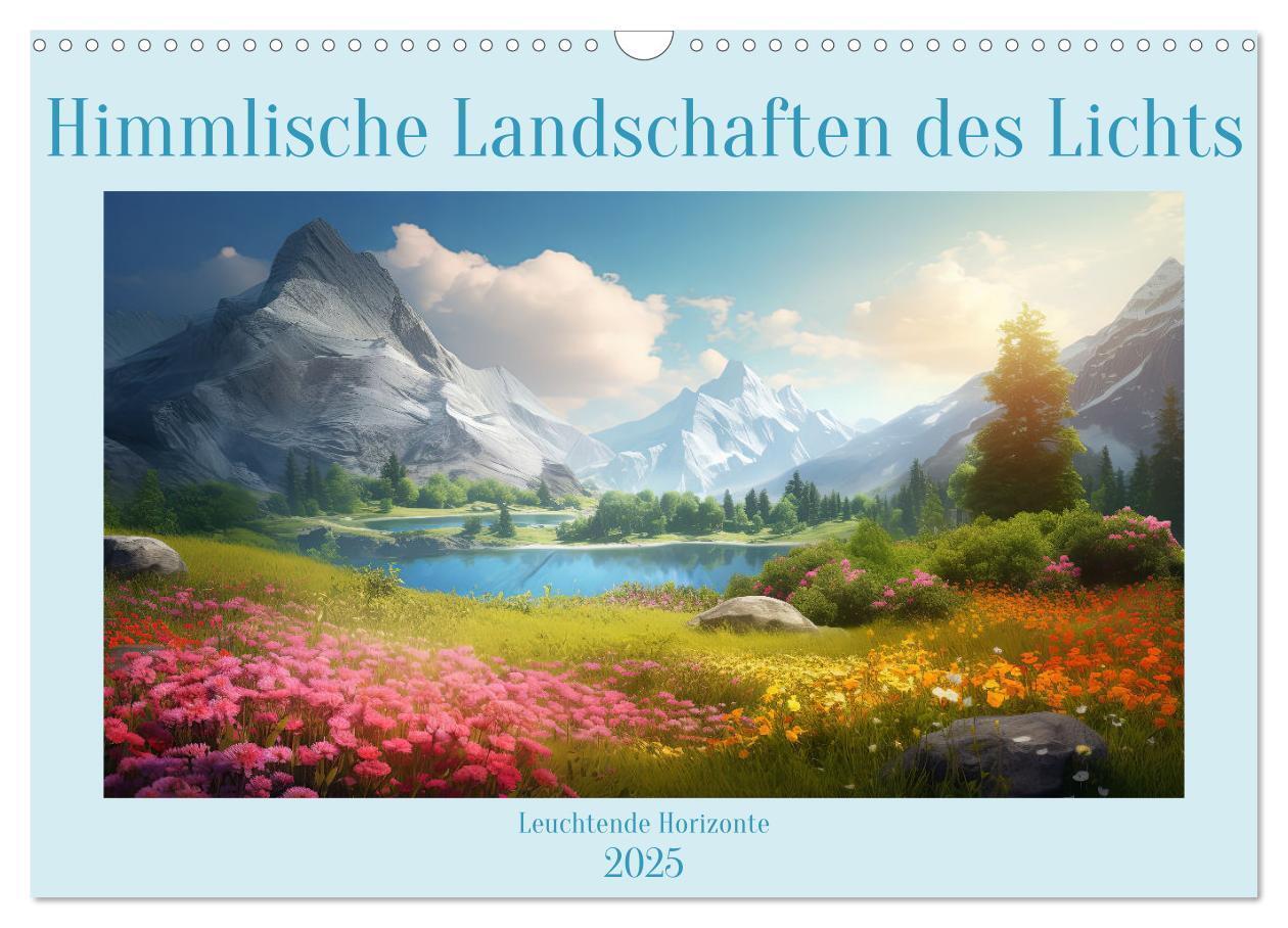 Cover: 9783457223659 | Himmlische Landschaften des Lichts (Wandkalender 2025 DIN A3 quer),...