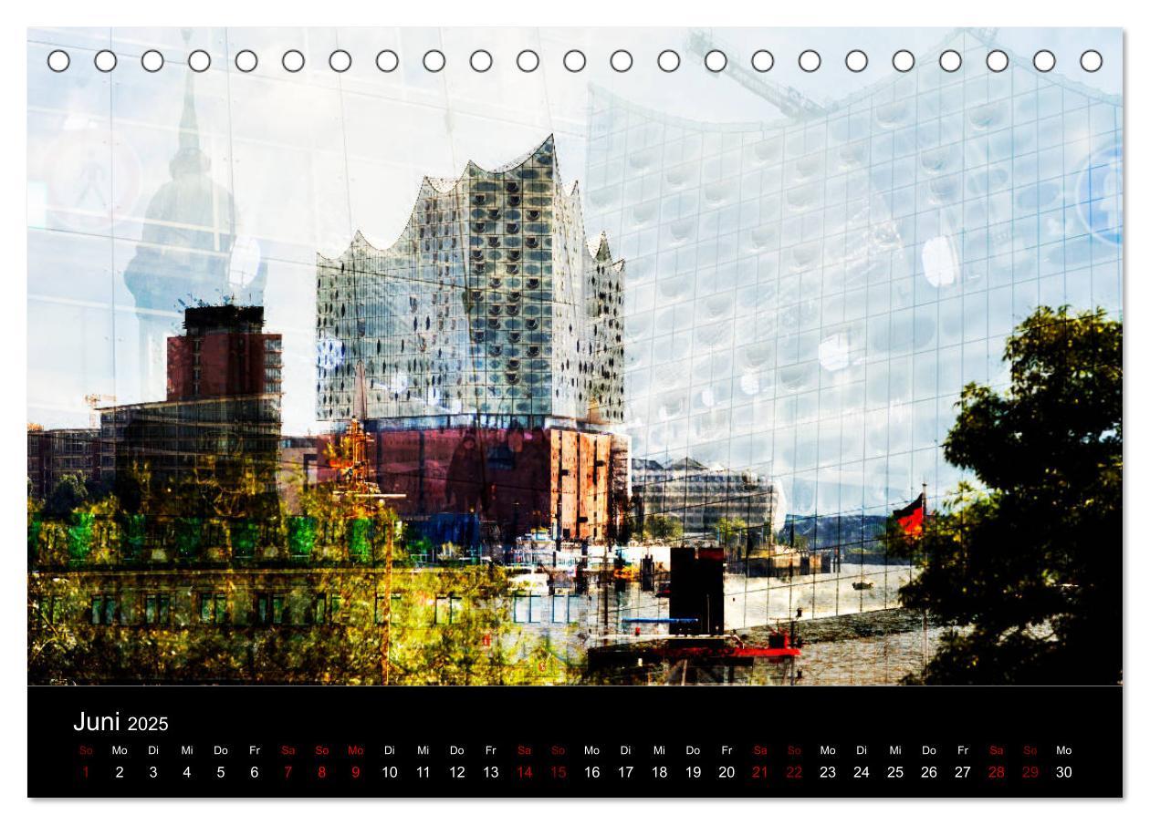 Bild: 9783435375691 | Elbphilharmonie-ARTig (Tischkalender 2025 DIN A5 quer), CALVENDO...