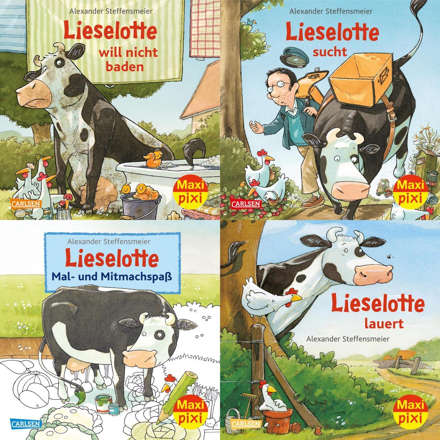 Cover: 9783551077851 | Maxi-Pixi-Box 98: Neues von Lieselotte (4x5 Exemplare) | Steffensmeier