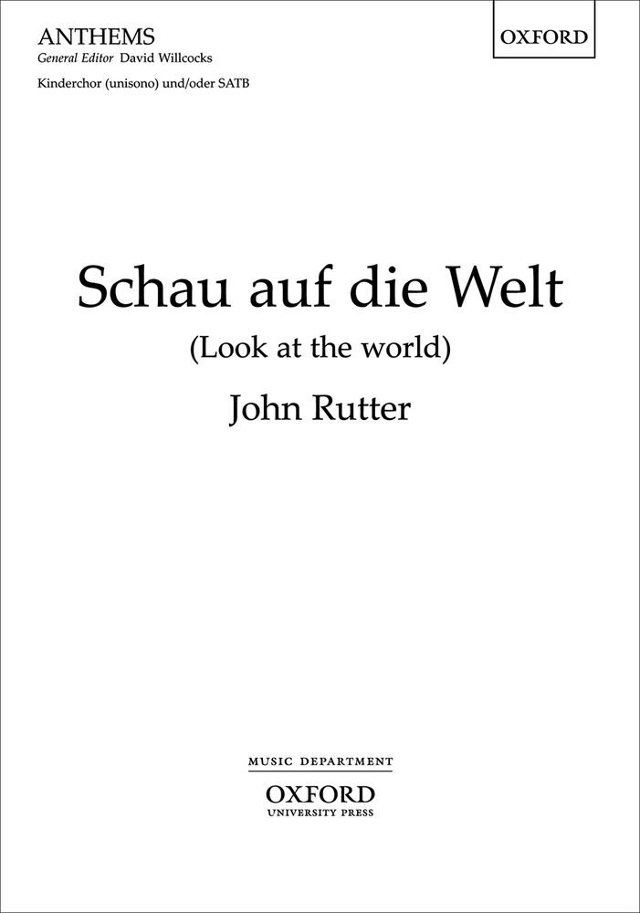 Cover: 9780193359352 | Schau Auf Die Welt | Oxford University Press | EAN 9780193359352