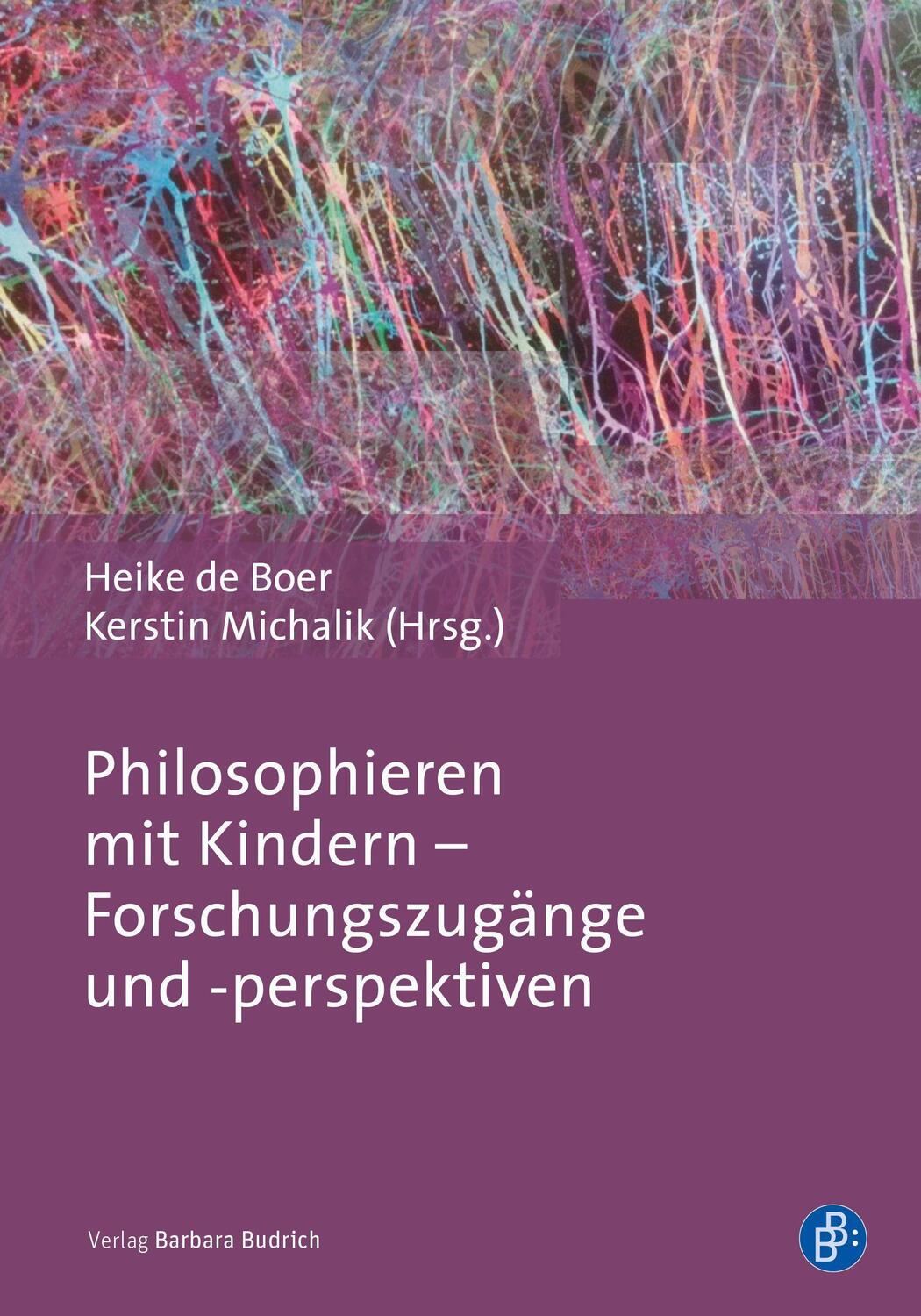 Cover: 9783847421054 | Philosophieren mit Kindern - Forschungszugänge und -perspektiven