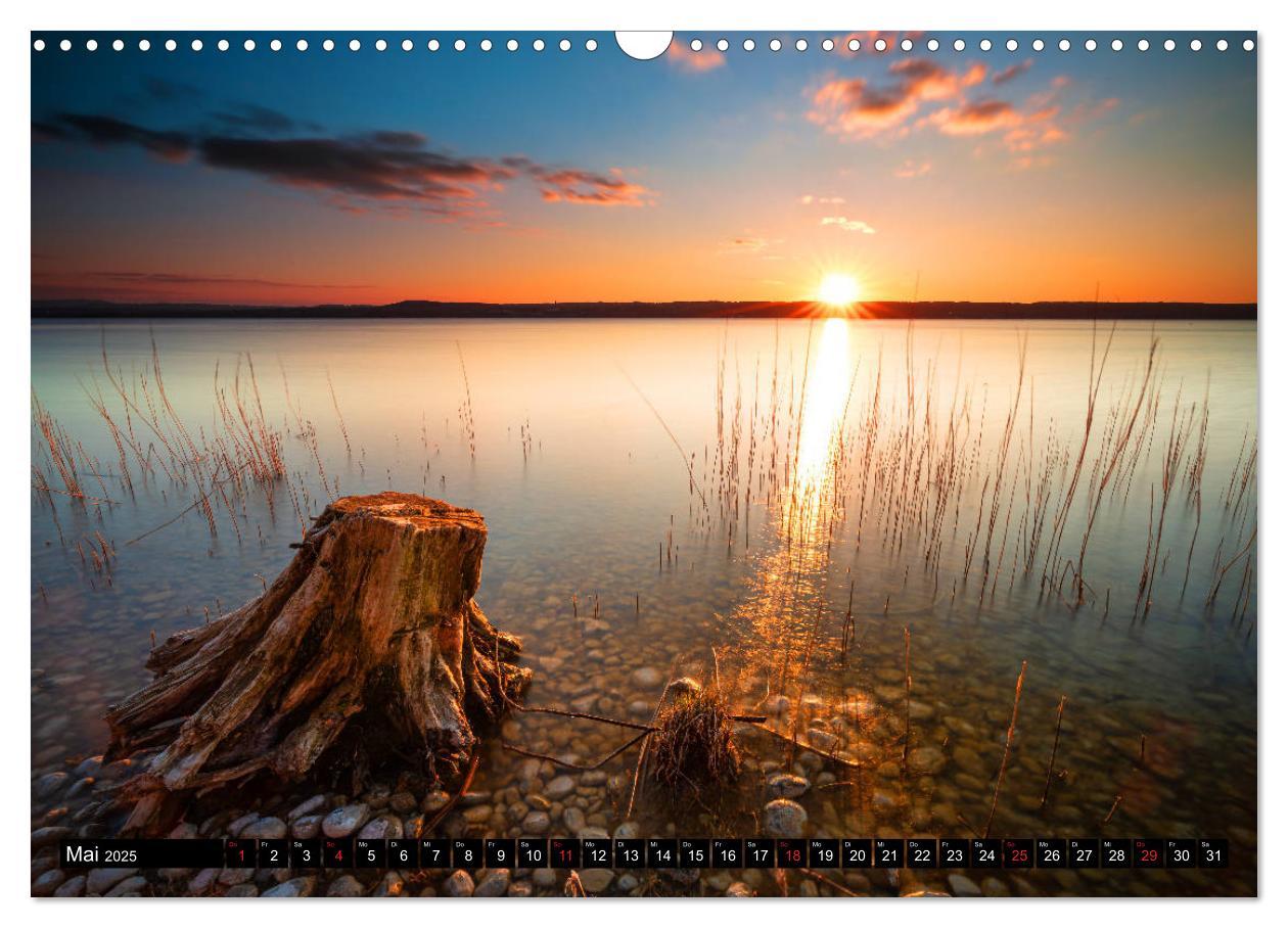 Bild: 9783435139187 | Schöne Seen in Bayern (Wandkalender 2025 DIN A3 quer), CALVENDO...