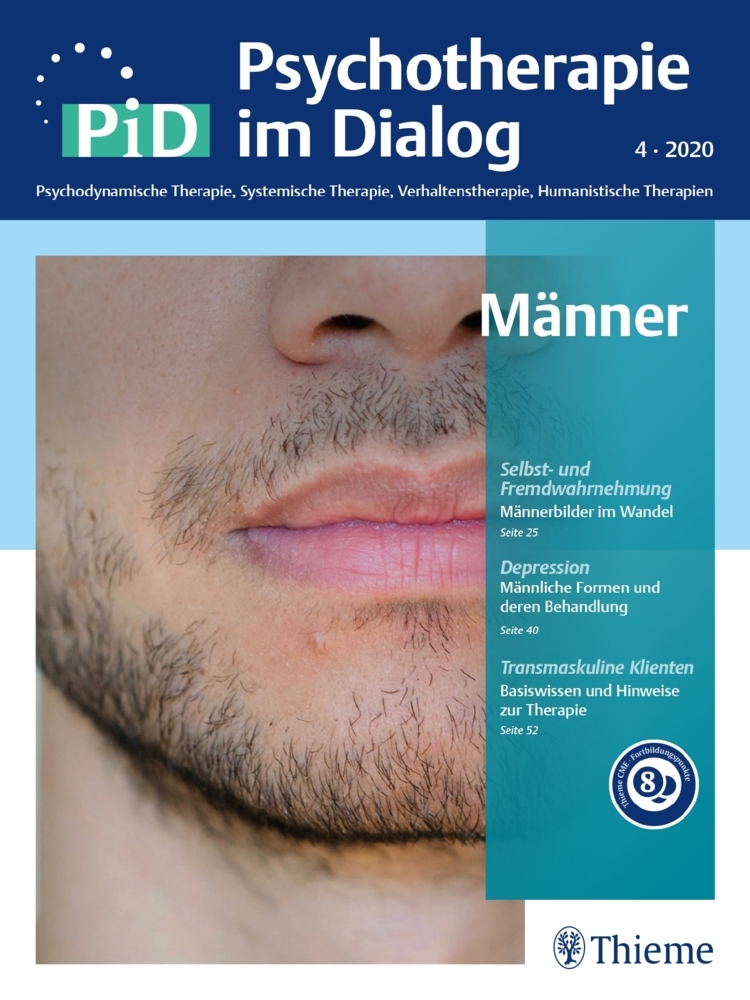 Cover: 9783132200173 | Männer | PiD - Psychotherapie im Dialog | Taschenbuch | 110 S. | 2020