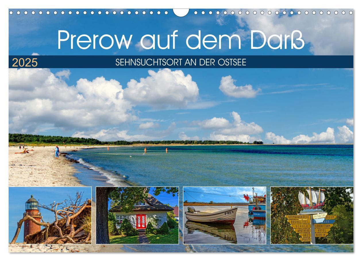 Cover: 9783435281138 | Prerow auf dem Darß - Sehnsuchtsort an der Ostsee (Wandkalender...