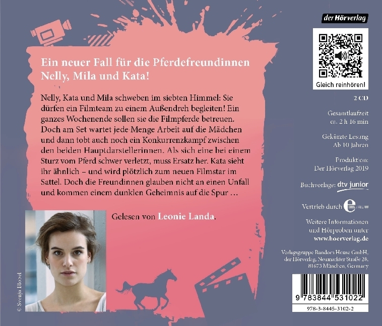 Bild: 9783844531022 | Drei Pferdefreundinnen - Ein neuer Star im Sattel, 2 Audio-CDs | CD