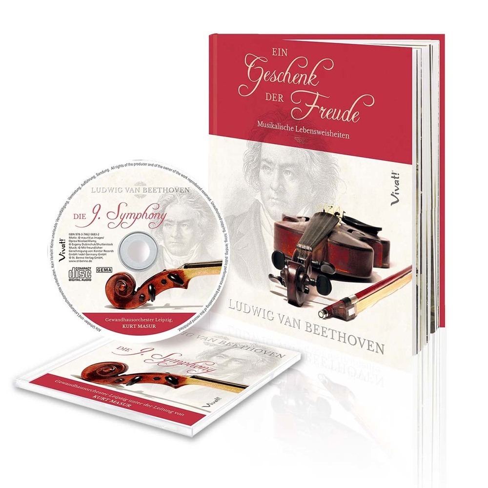 Cover: 9783746256832 | Ein Geschenk der Freude, m. 1 Audio-CD | Ludwig van Beethoven | Buch