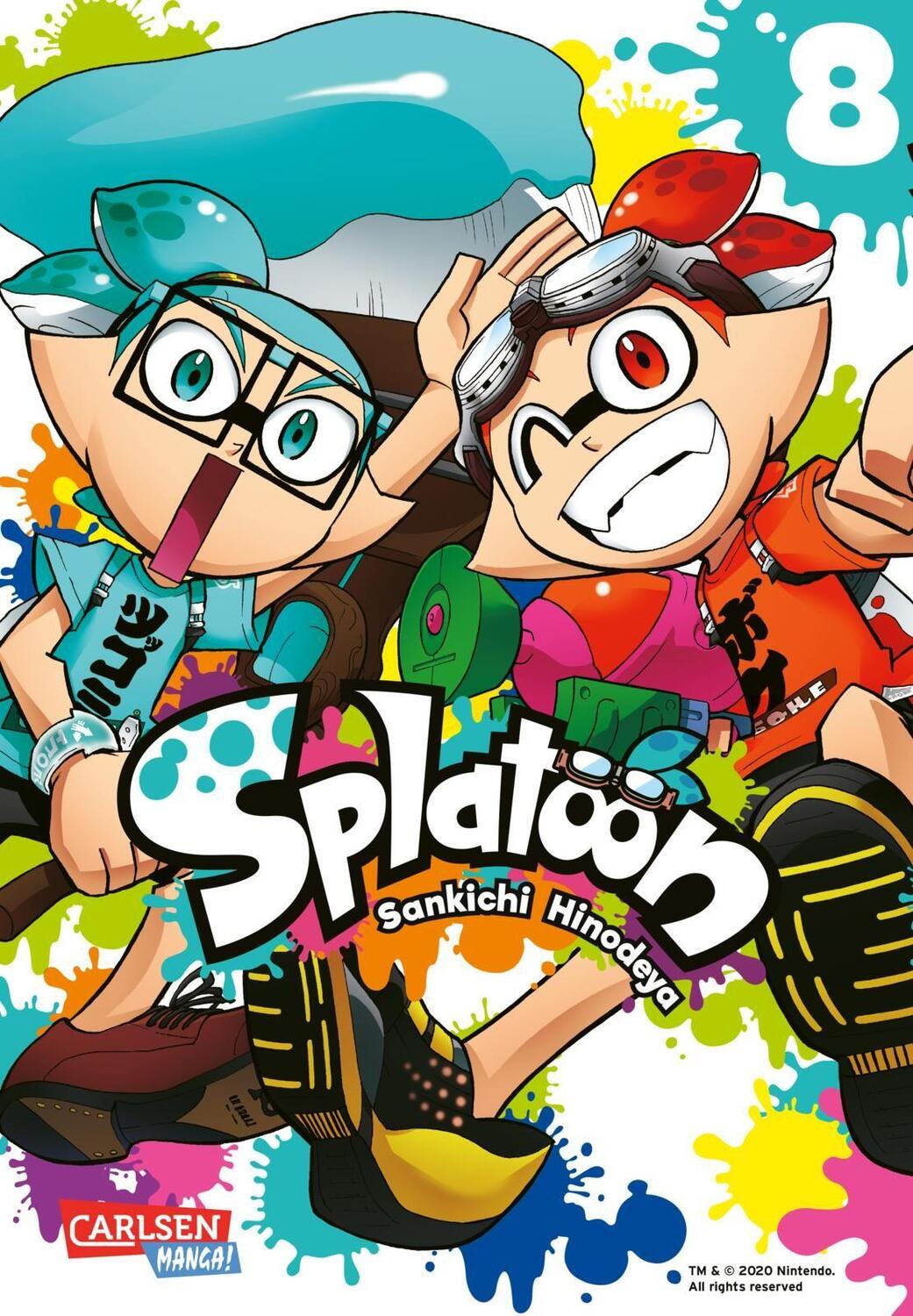 Cover: 9783551730275 | Splatoon 8 | Das Nintendo-Game als Manga! Ideal für Kinder und Gamer!