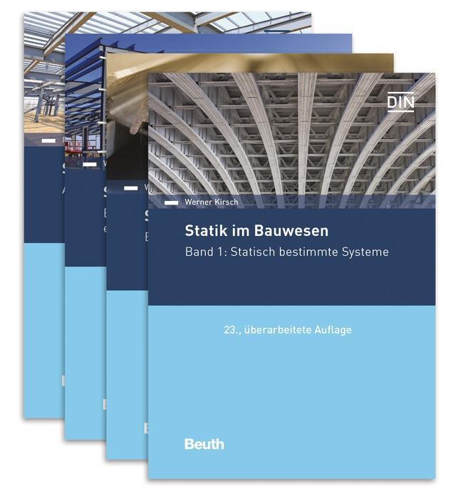 Cover: 9783410292159 | Statik im Bauwesen komplett - 4 Bände | Werner Kirsch (u. a.) | Buch