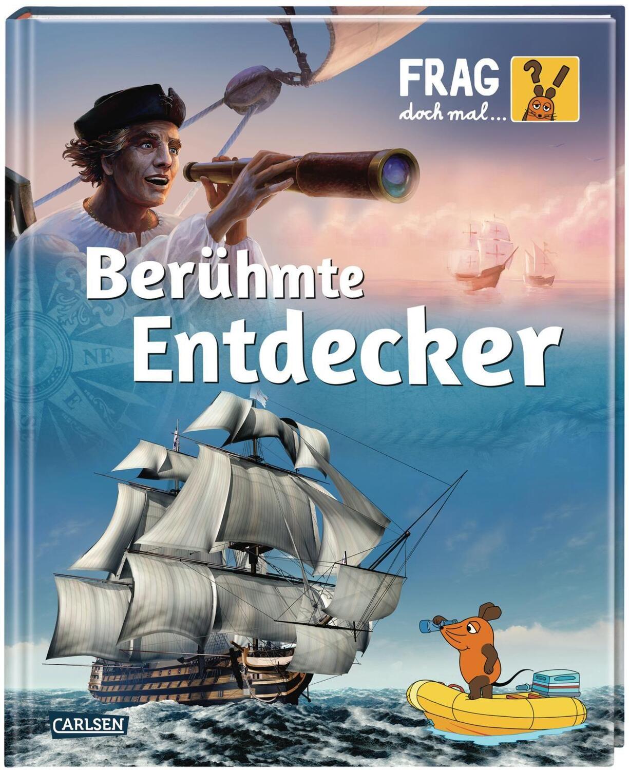 Cover: 9783551253453 | Frag doch mal ... die Maus: Berühmte Entdecker | Gabi Neumayer | Buch