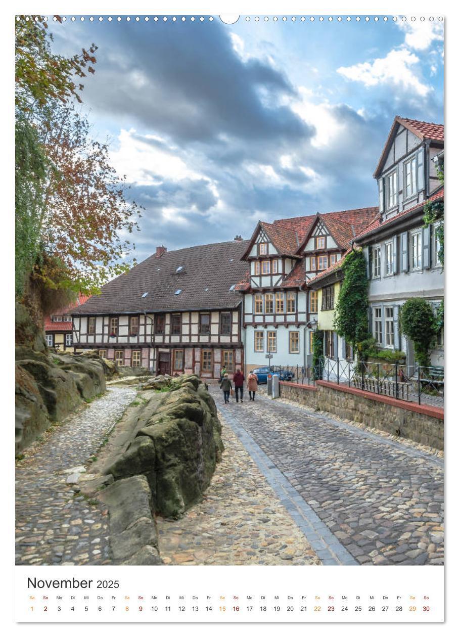 Bild: 9783435883394 | Altstadt Quedlinburg (Wandkalender 2025 DIN A2 hoch), CALVENDO...