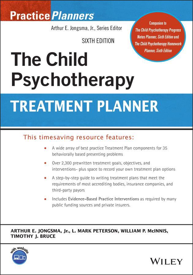 Cover: 9781119810582 | The Child Psychotherapy Treatment Planner | Arthur E Jongsma (u. a.)